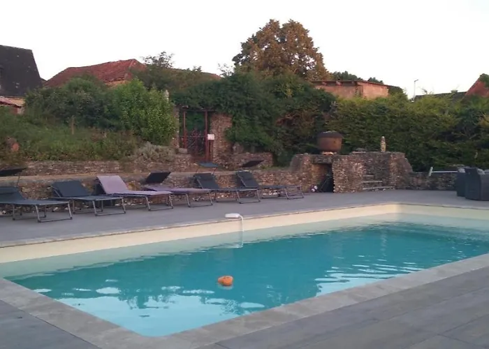 Villa Les Terrasses Du Carlat, Le Logis, Demeure Raffinee, Situation Ideale Dordogne, Vues, Piscine *