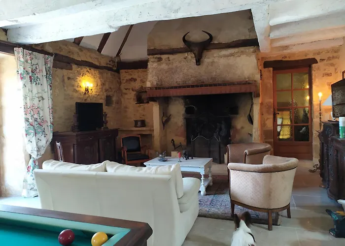 Villa Les Terrasses Du Carlat, Le Logis, Demeure Raffinee, Situation Ideale Dordogne, Vues, Piscine *