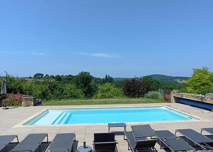 Les Terrasses Du Carlat, Le Logis, Demeure Raffinee, Situation Ideale Dordogne, Vues, Piscine Villa Saint-Cybranet